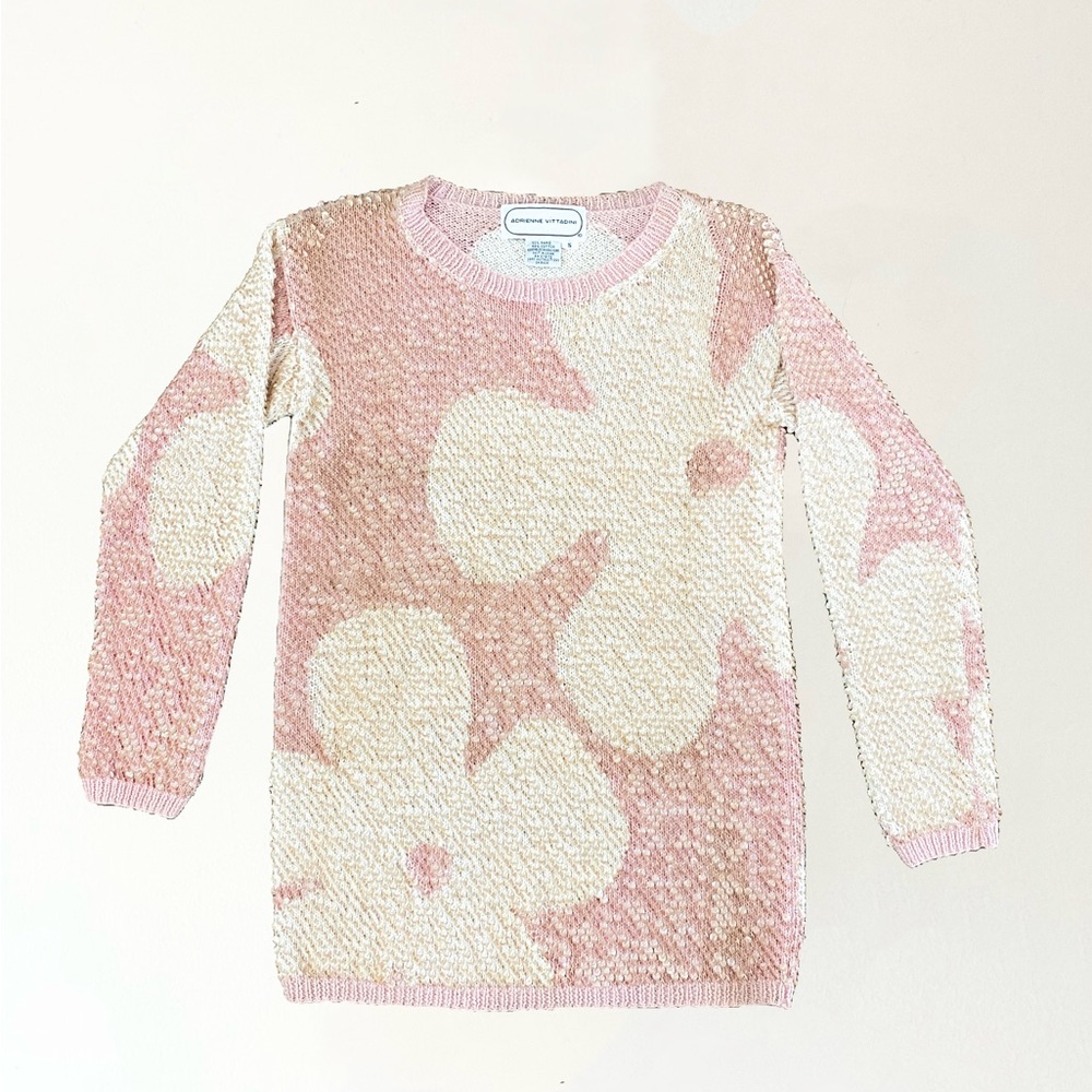 RARE 80S ADRIENNE VITTADINI SEQUIN SWEATER
